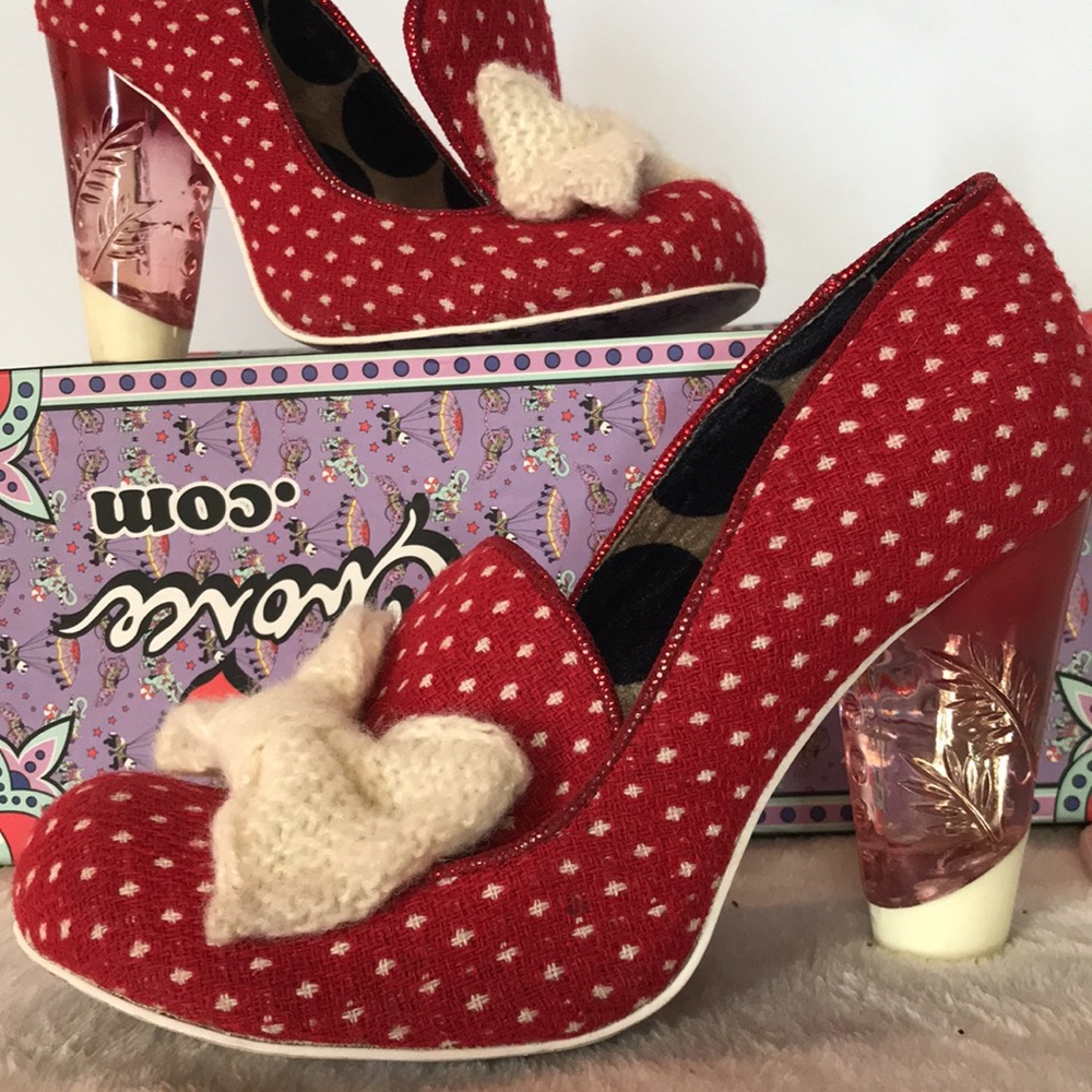 Irregular Choice Bowtiful Heels EU 38 US 7.5